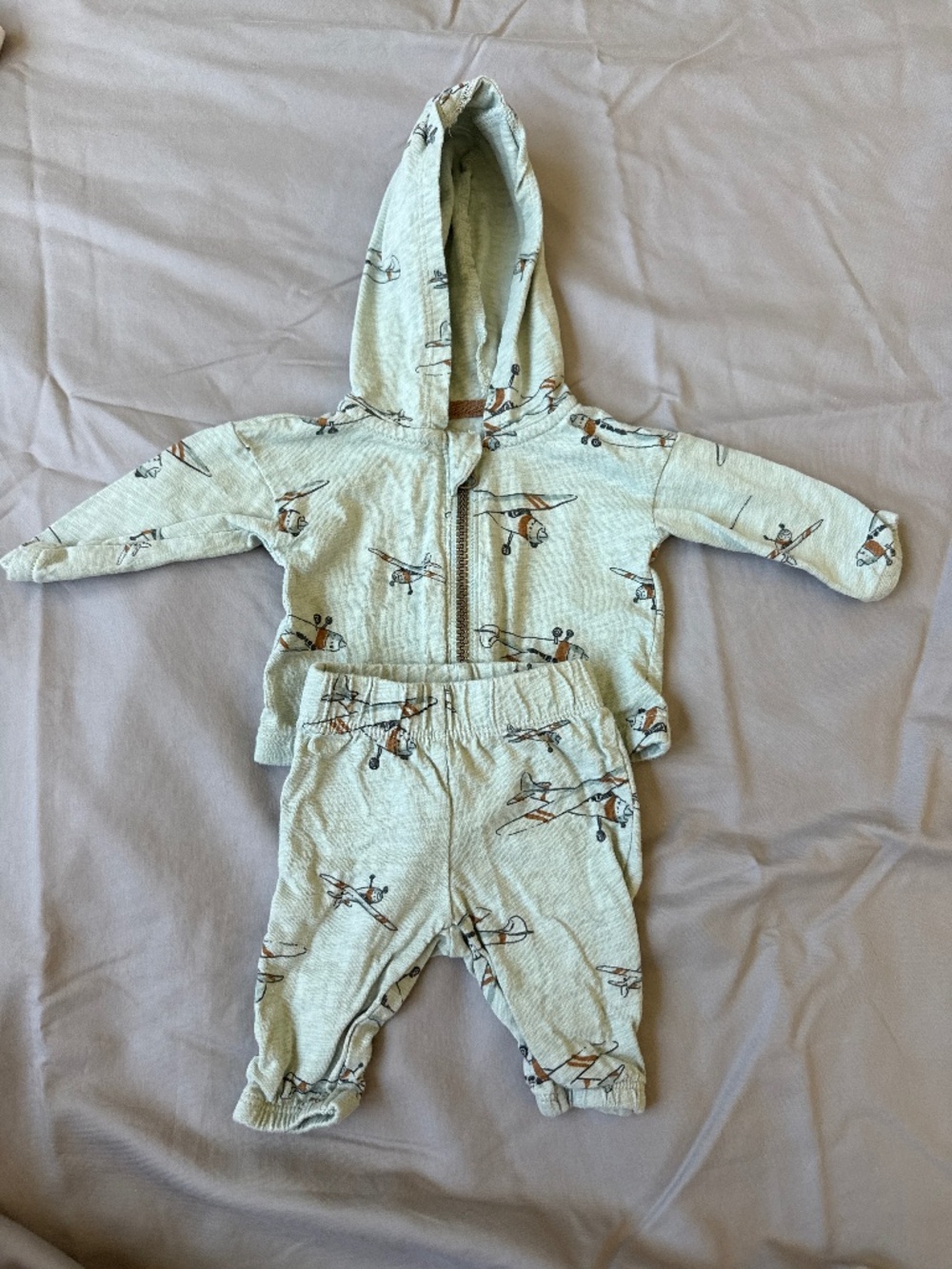 Newborn Airplane Outfit with jacket and pants | Carter’s Baby boy